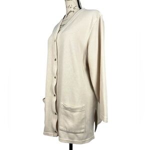 Vintage Express Tricot Cardigan – Extra Small (Oversized Fit) –